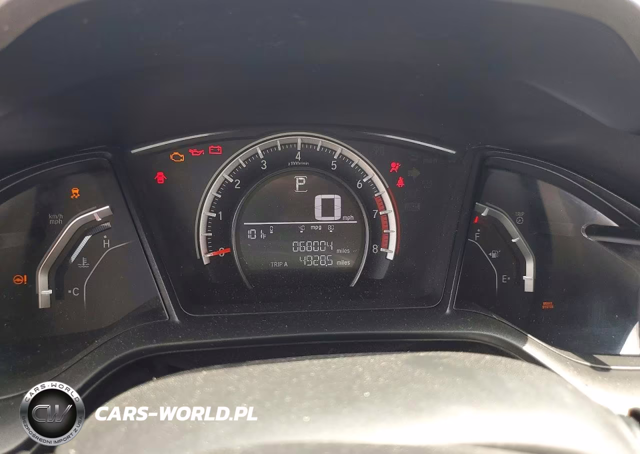 2018 Honda Civic Lx VIN:SHHFK7H23JU219846 - 9