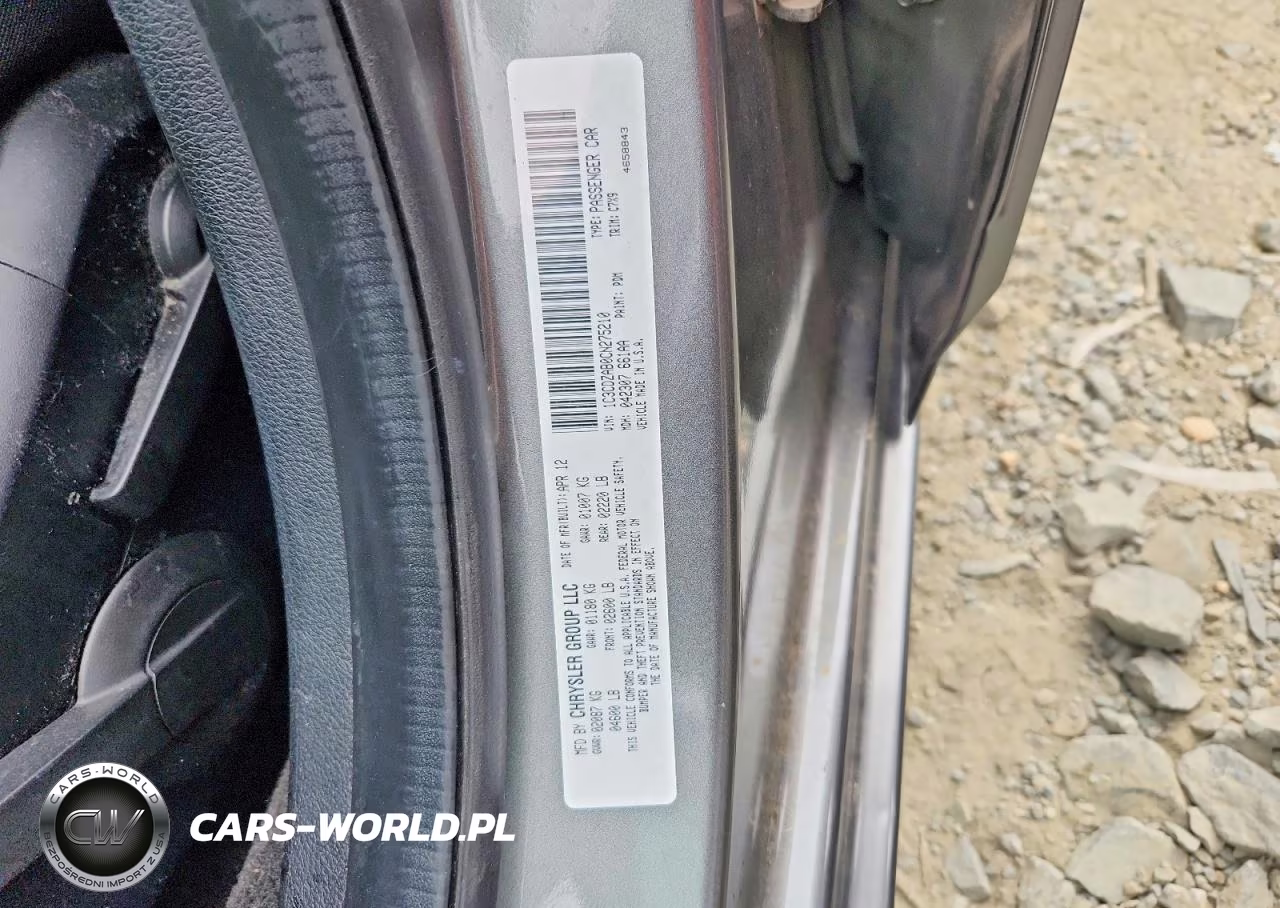 2012 Dodge Avenger Se VIN:1C3CDZAB0CN275210 - 12