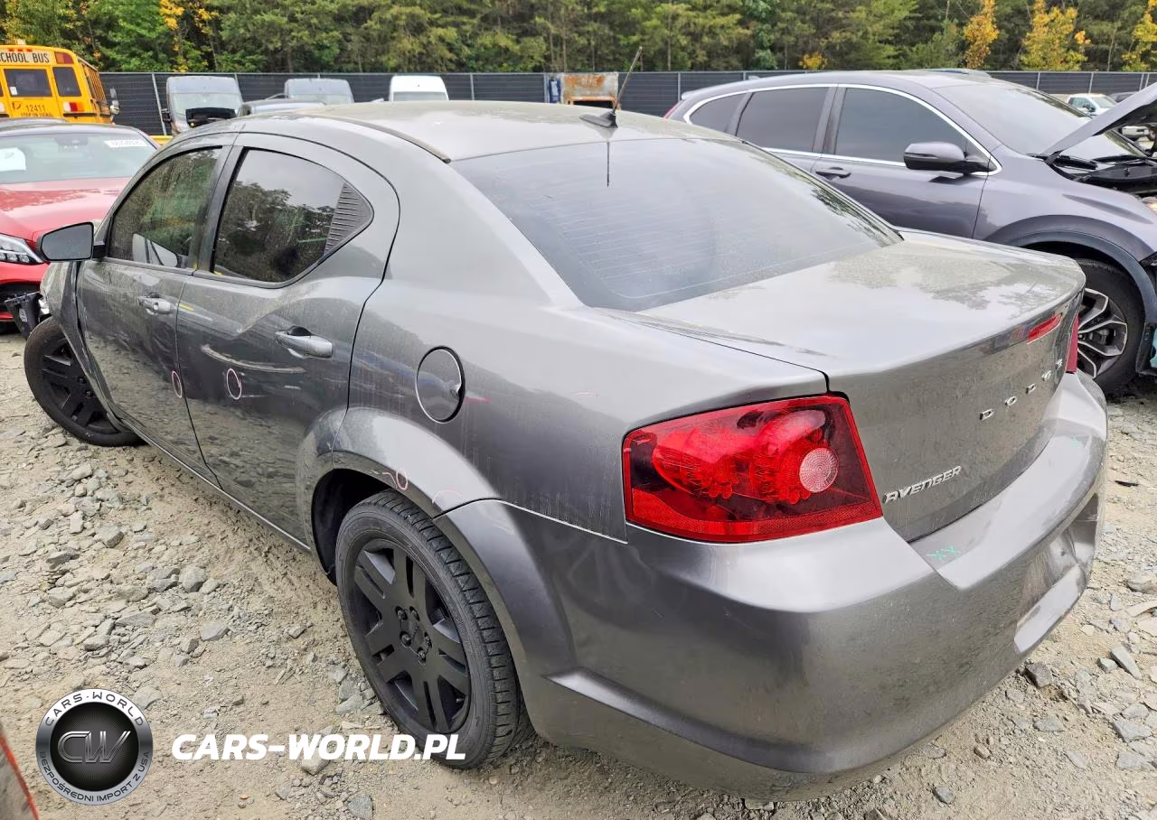 2012 Dodge Avenger Se VIN:1C3CDZAB0CN275210 - 2