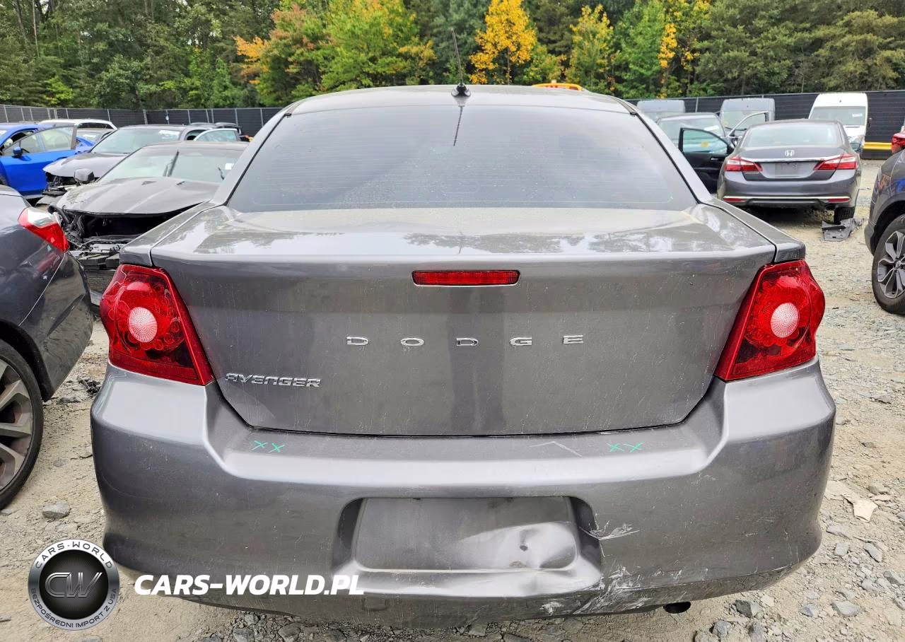 2012 Dodge Avenger Se VIN:1C3CDZAB0CN275210 - 6