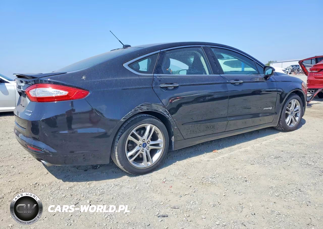 2015 Ford Fusion Titanium Hev VIN:3FA6P0RU3FR199023 - 3
