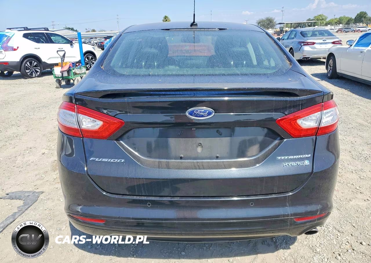 2015 Ford Fusion Titanium Hev VIN:3FA6P0RU3FR199023 - 6