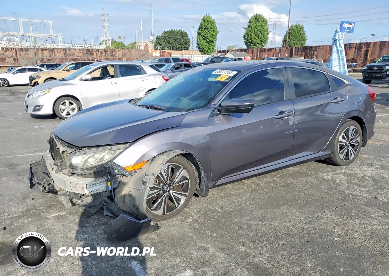 2016 Honda Civic Ex VIN:2HGFC1F30GH651080 - 1