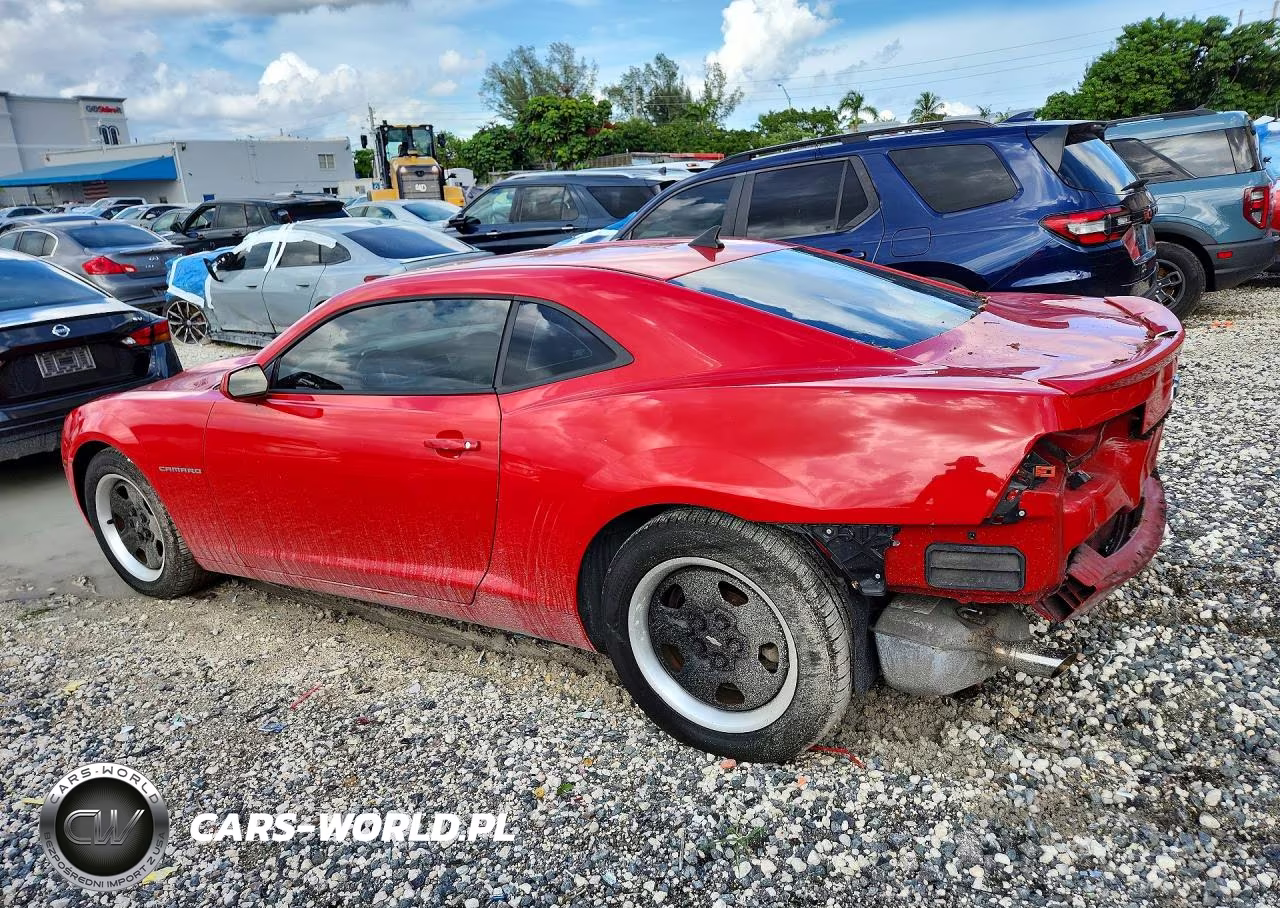 2012 Chevrolet Camaro Ls VIN:2G1FA1E32C9119669 - 2