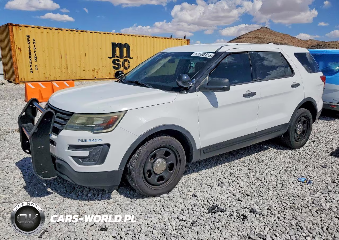 2016 Ford Explorer Police Interceptor VIN:1FM5K8AR3GGD32815 - 1