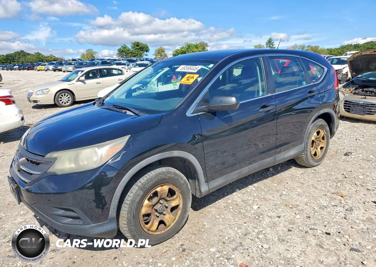 2012 Honda Cr-V Lx VIN:2HKRM4H34CH624800 - 1