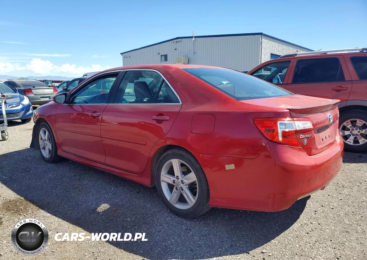 2012 Toyota Camry Se VIN:4T1BF1FK0CU526191 - 2