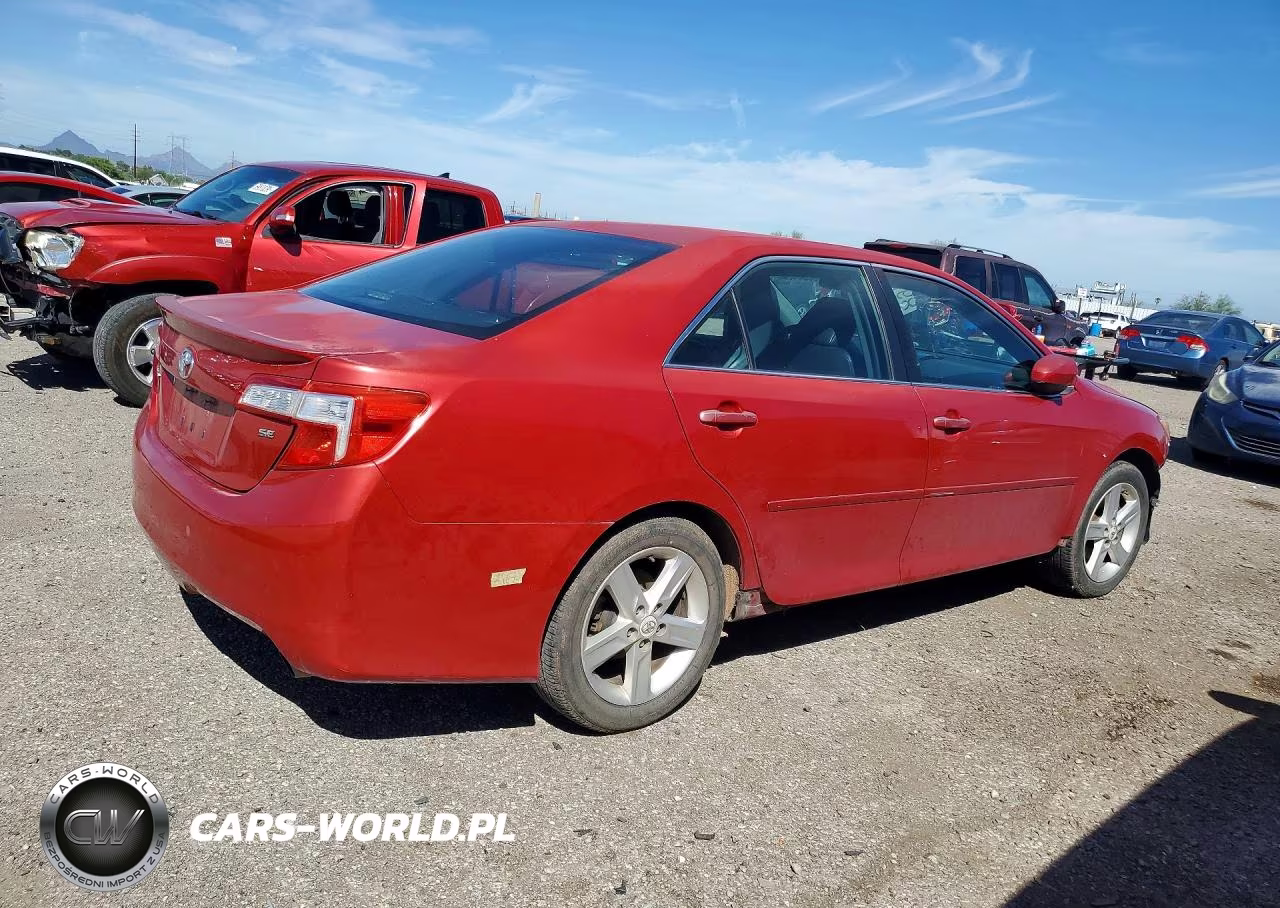2012 Toyota Camry Se VIN:4T1BF1FK0CU526191 - 3