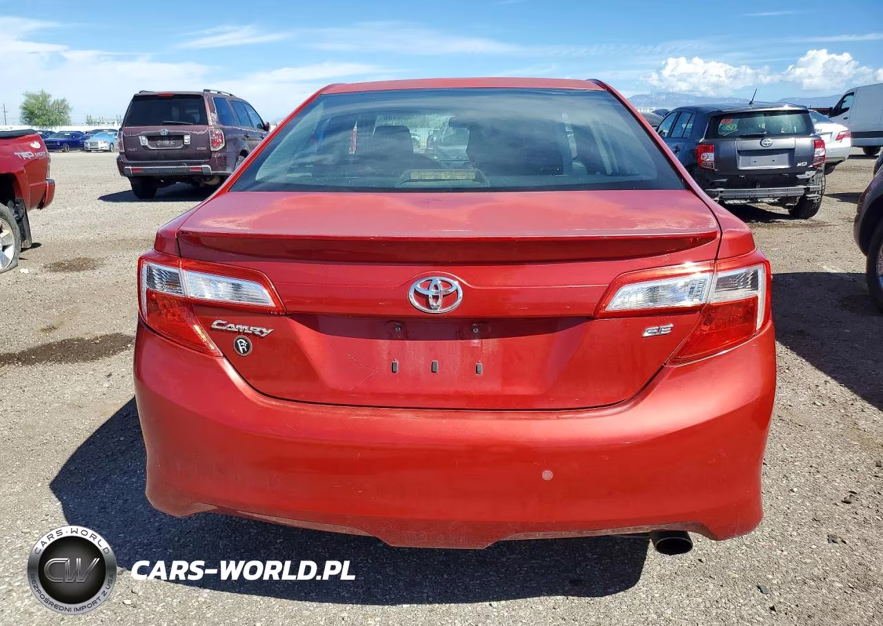2012 Toyota Camry Se VIN:4T1BF1FK0CU526191 - 6