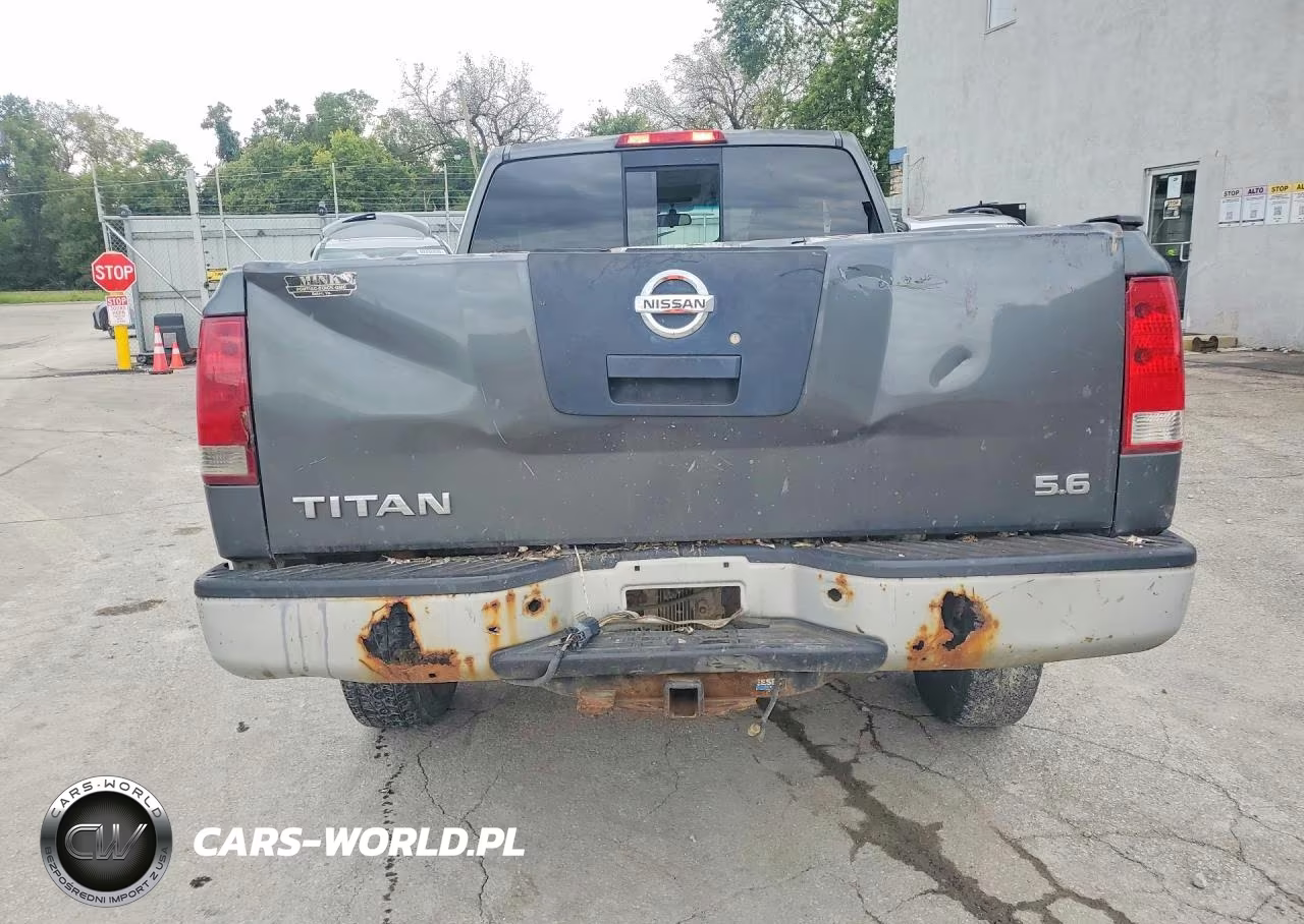 2006 Nissan Titan Xe Ffv VIN:1N6BA06B56N570826 - 6