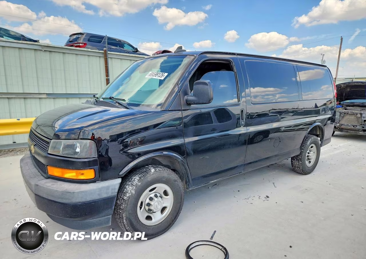 2019 Chevrolet Express G2500 Delivery Van VIN:1GCWGAFPXK1333254 - 1