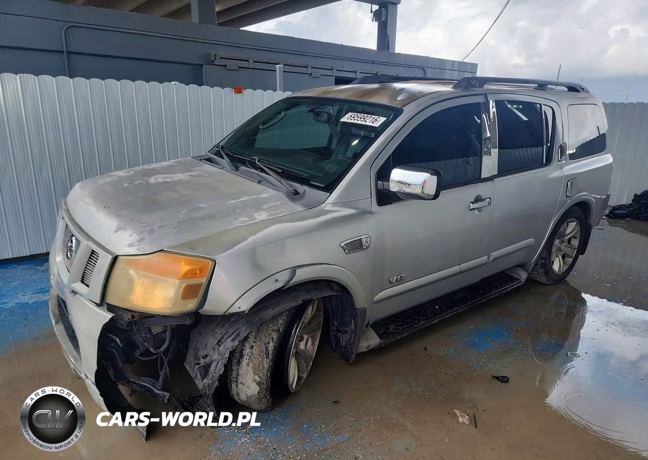 2009 Nissan Armada Se Ffv VIN:5N1BA08D89N602752 - 1
