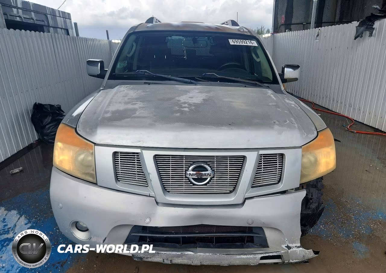 2009 Nissan Armada Se Ffv VIN:5N1BA08D89N602752 - 5