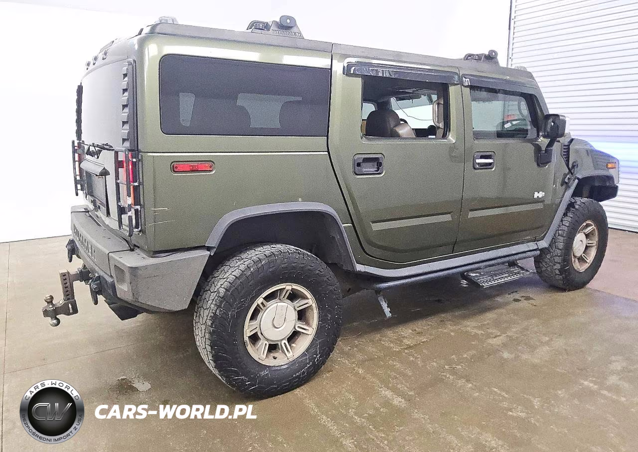 2003 Hummer H2 VIN:5GRGN23U43H112590 - 3