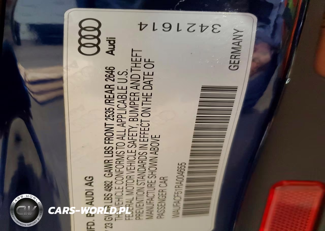 2024 Audi A5 Premium Plus 45 VIN:WAUFACF51RA004655 - 13