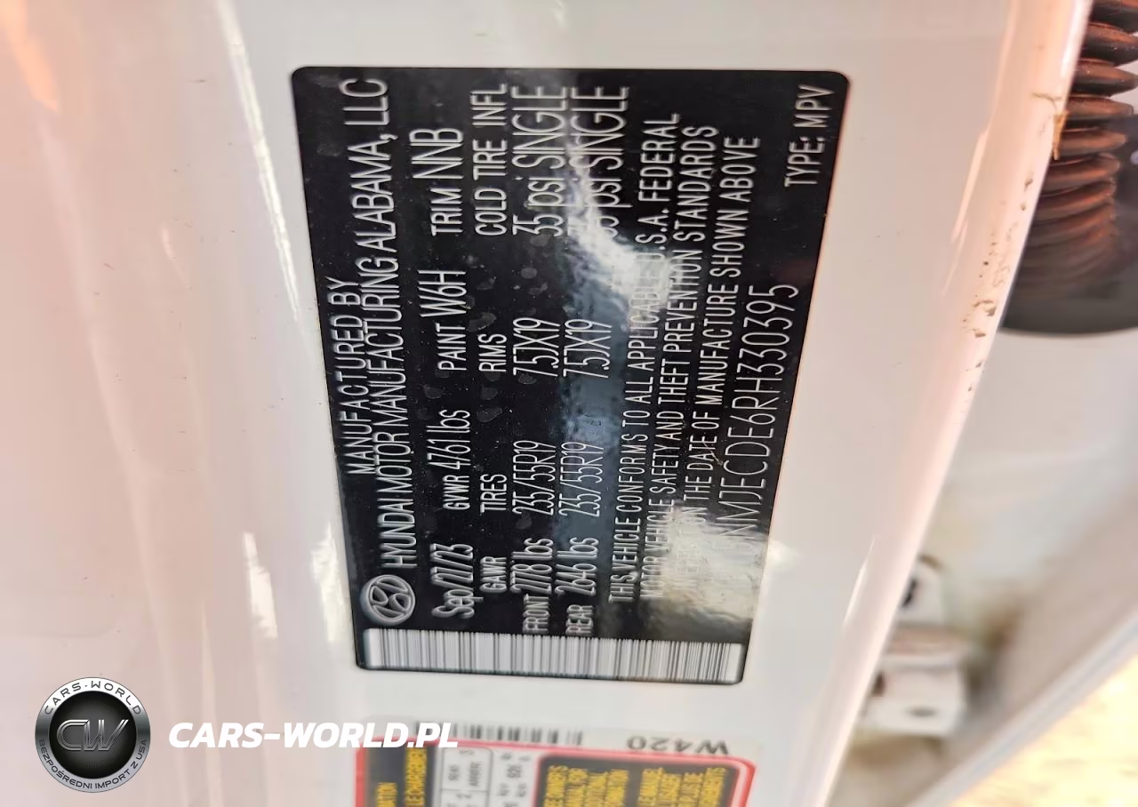 2024 Hyundai Tucson Limited VIN:5NMJECDE6RH330395 - 12