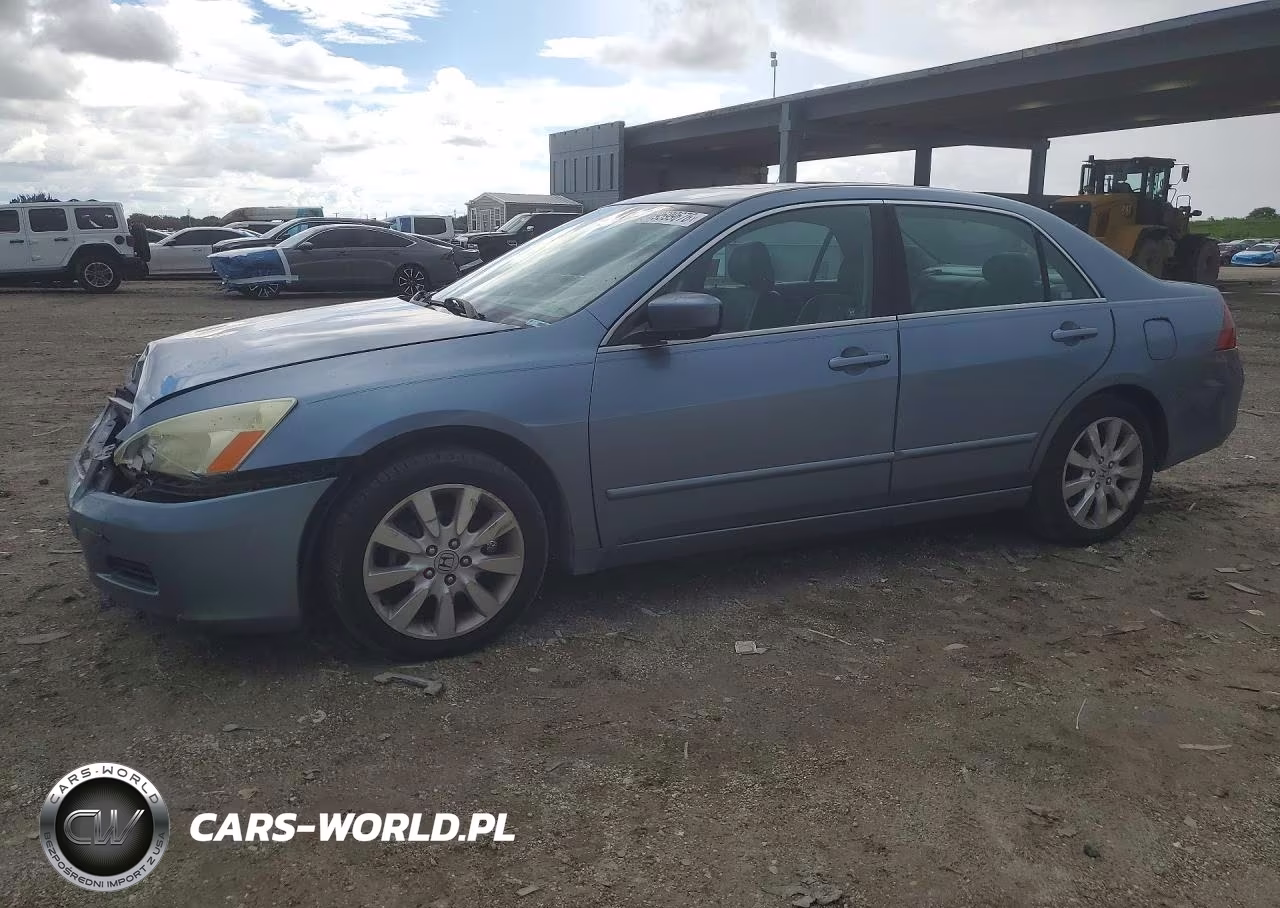 2007 Honda Accord Ex VIN:1HGCM668X7A003950 - 1