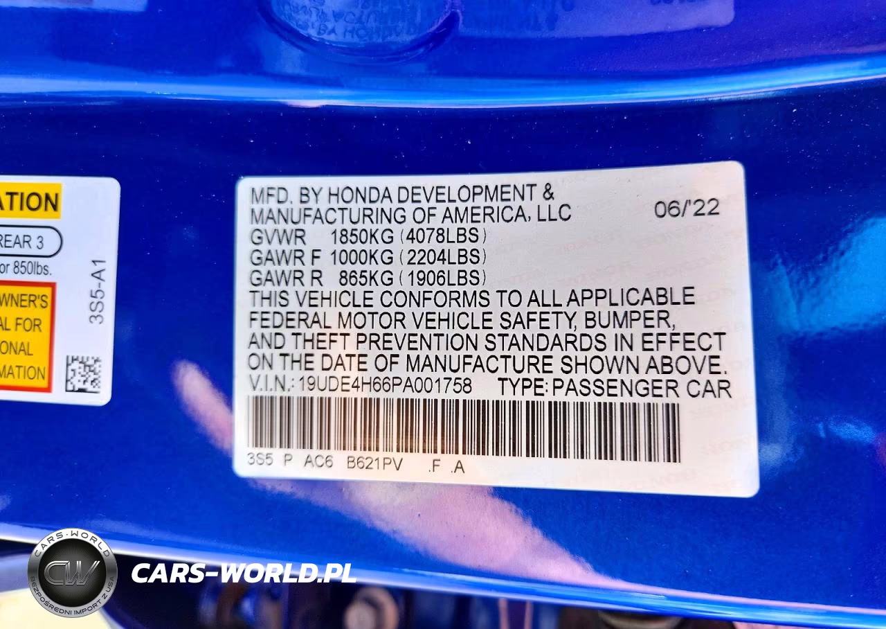 2023 Acura Integra A-Spec Tech VIN:19UDE4H66PA001758 - 13