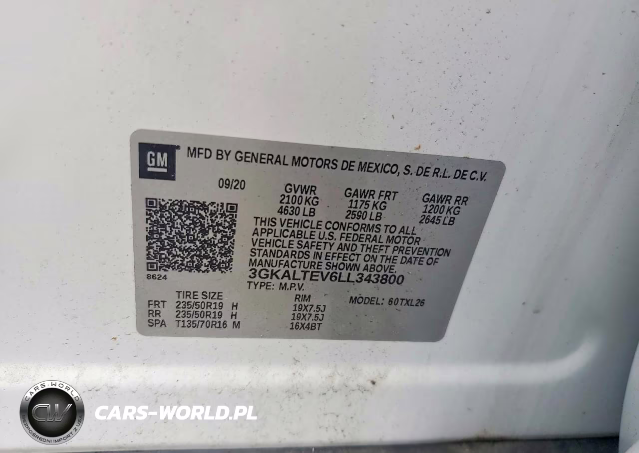 2020 GMC Terrain Sle VIN:3GKALTEV6LL343800 - 14