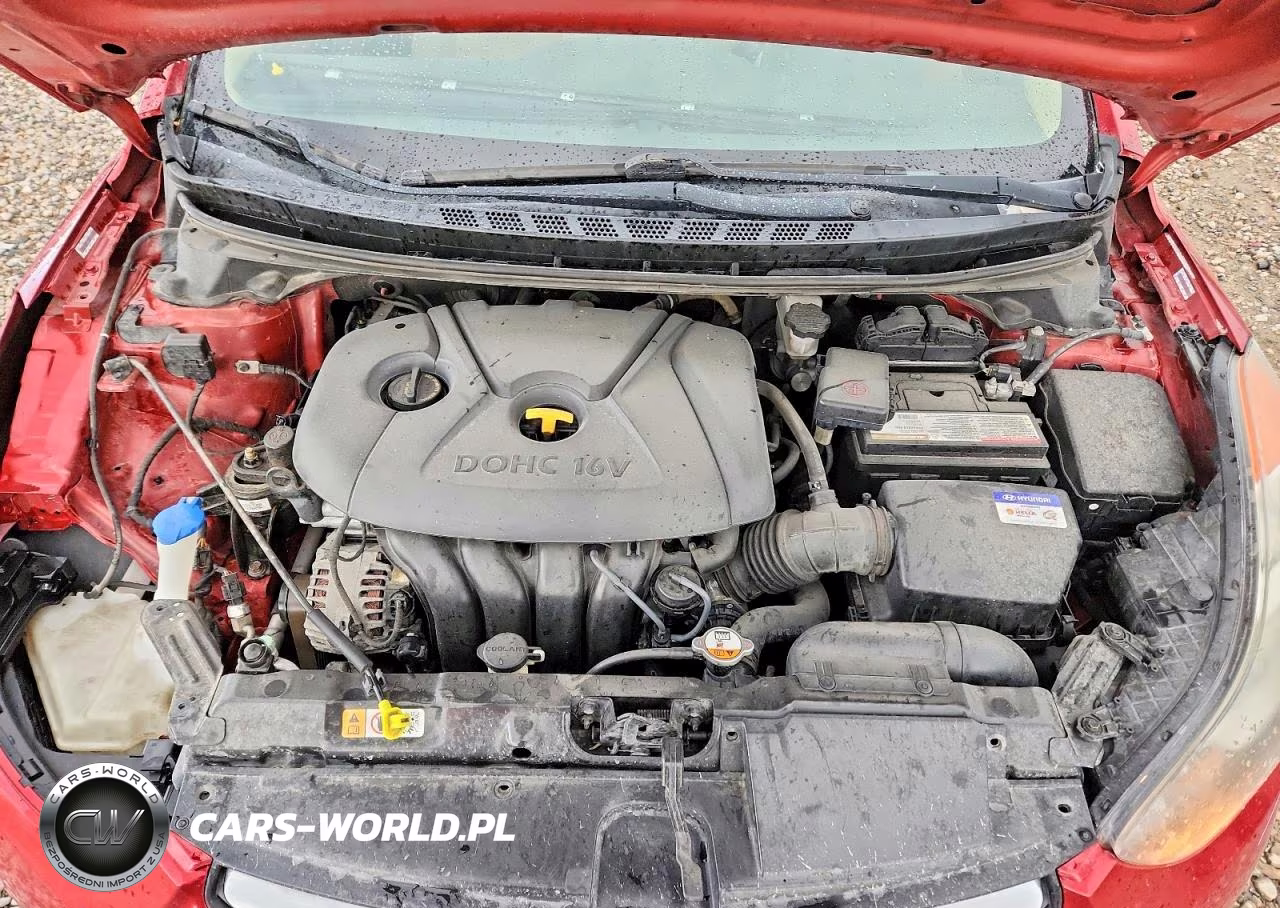2012 Hyundai Elantra Gls VIN:KMHDH4AE7CU273053 - 11