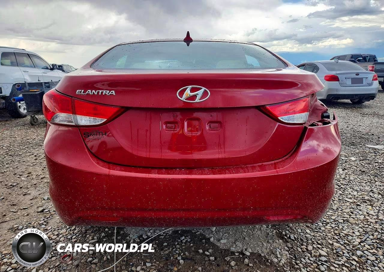 2012 Hyundai Elantra Gls VIN:KMHDH4AE7CU273053 - 6