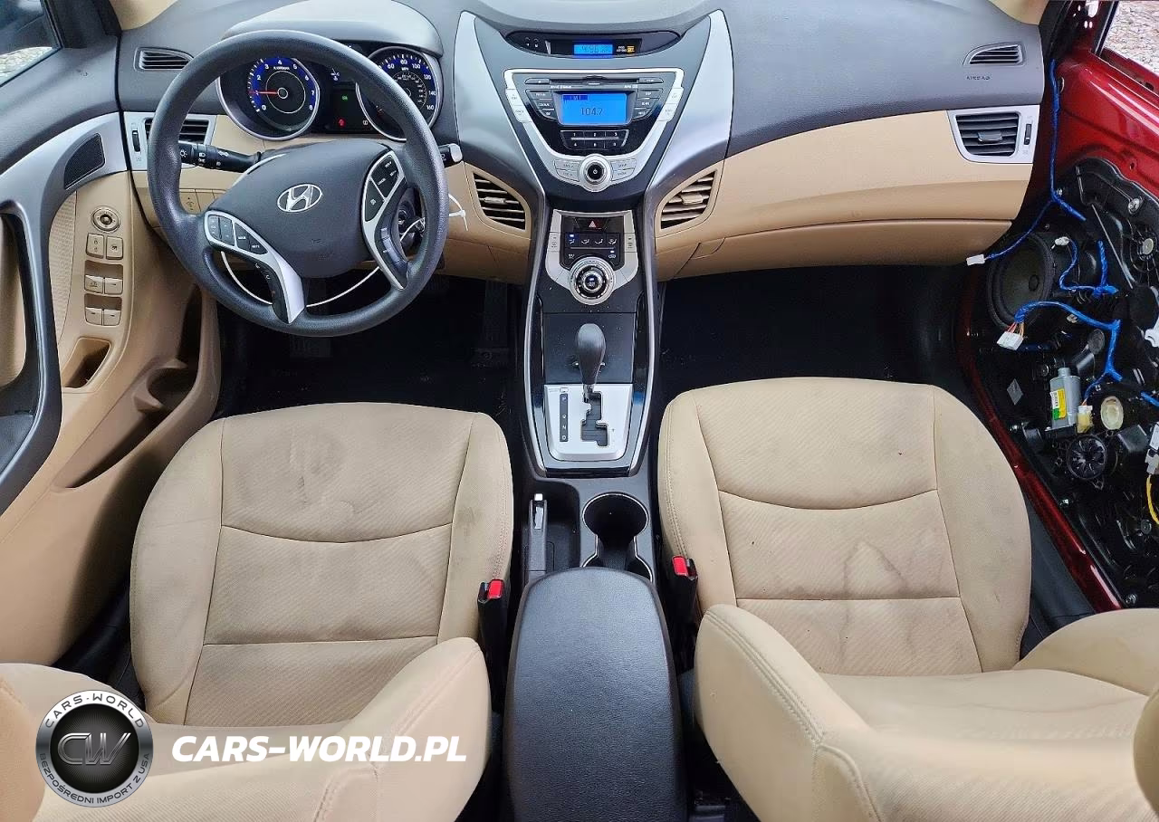 2012 Hyundai Elantra Gls VIN:KMHDH4AE7CU273053 - 8