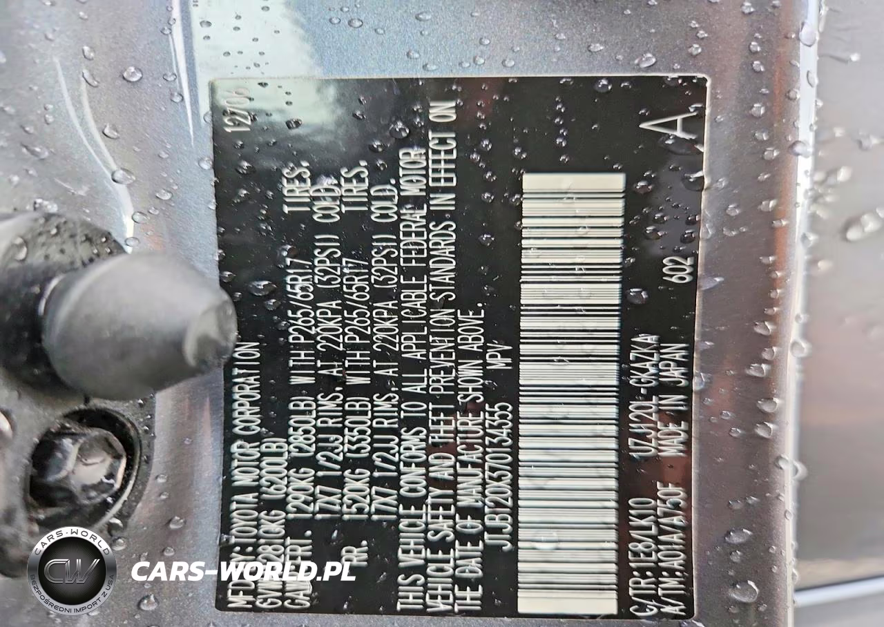 2007 Lexus Gx 470 VIN:JTJBT20X370134355 - 12