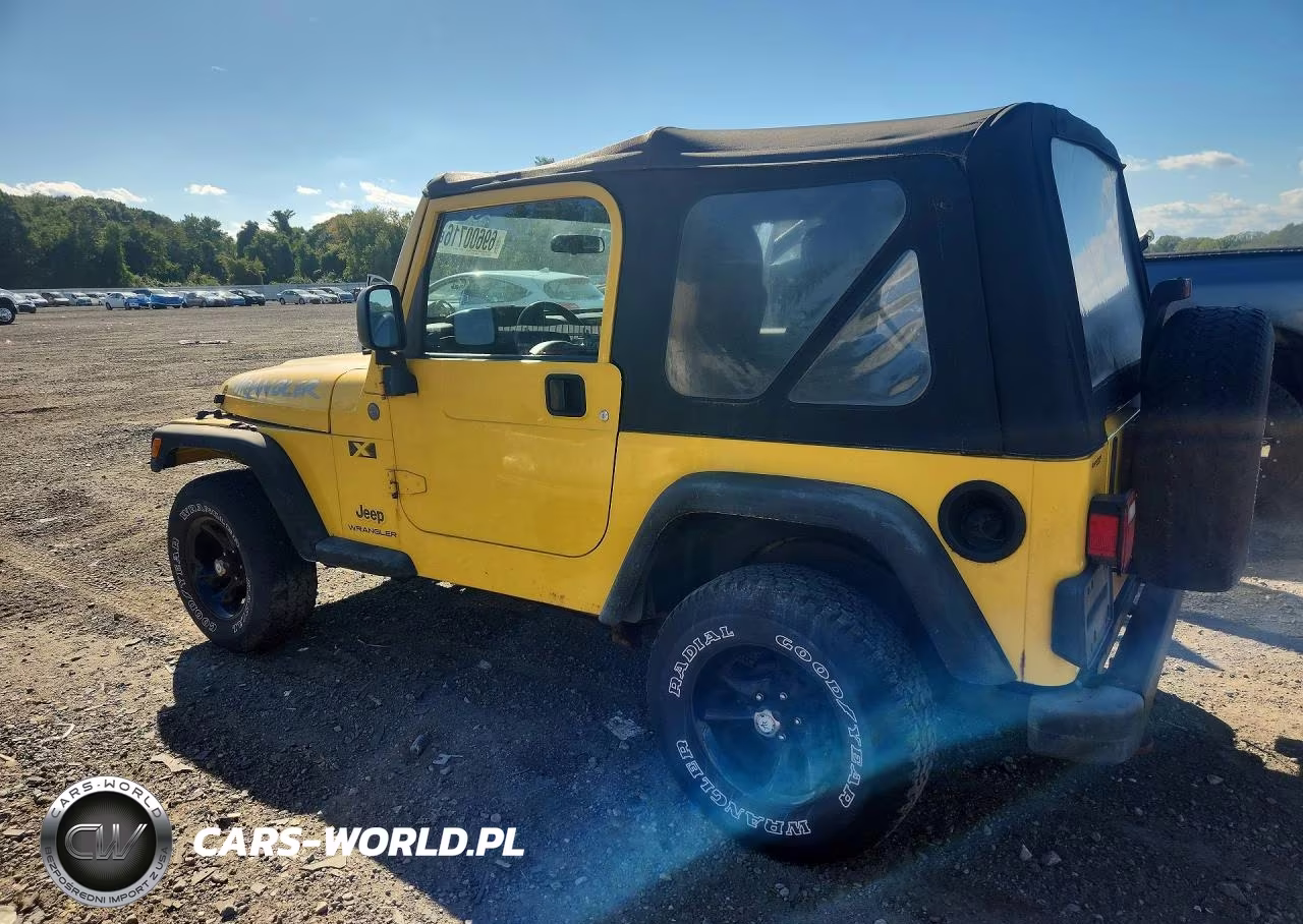 2004 Jeep Wrangler X VIN:1J4FA39S44P764907 - 2