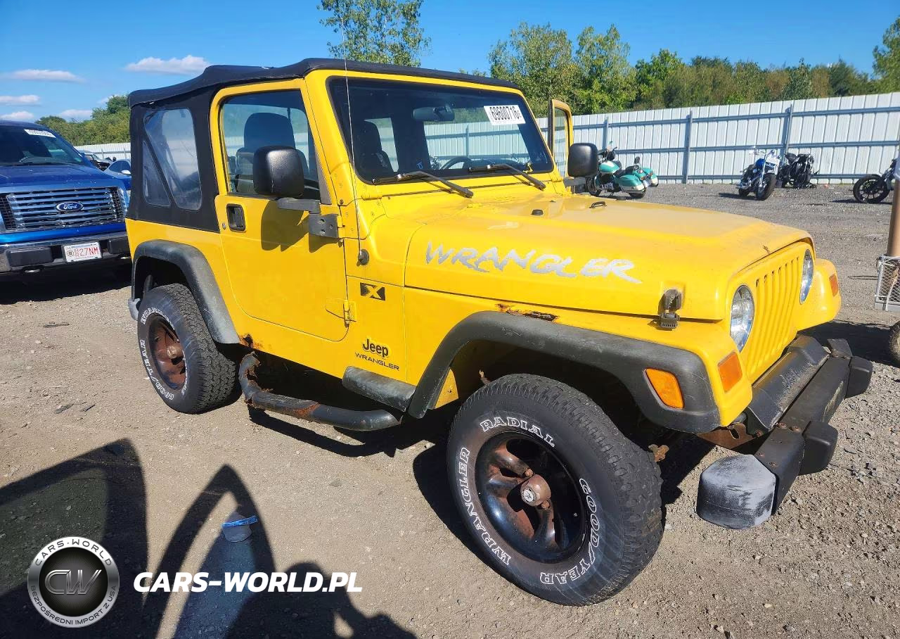 2004 Jeep Wrangler X VIN:1J4FA39S44P764907 - 4