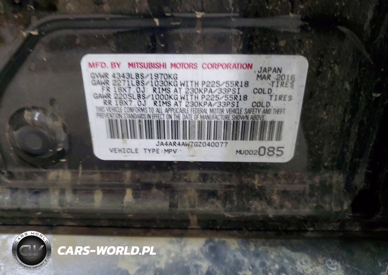 2016 Mitsubishi Outlander Sport Sel VIN:JA4AR4AW7GZ040077 - 12