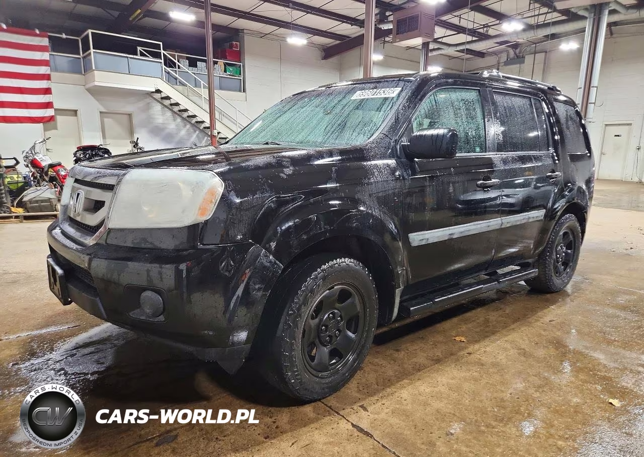 2011 Honda Pilot Lx VIN:5FNYF4H21BB039635 - 1