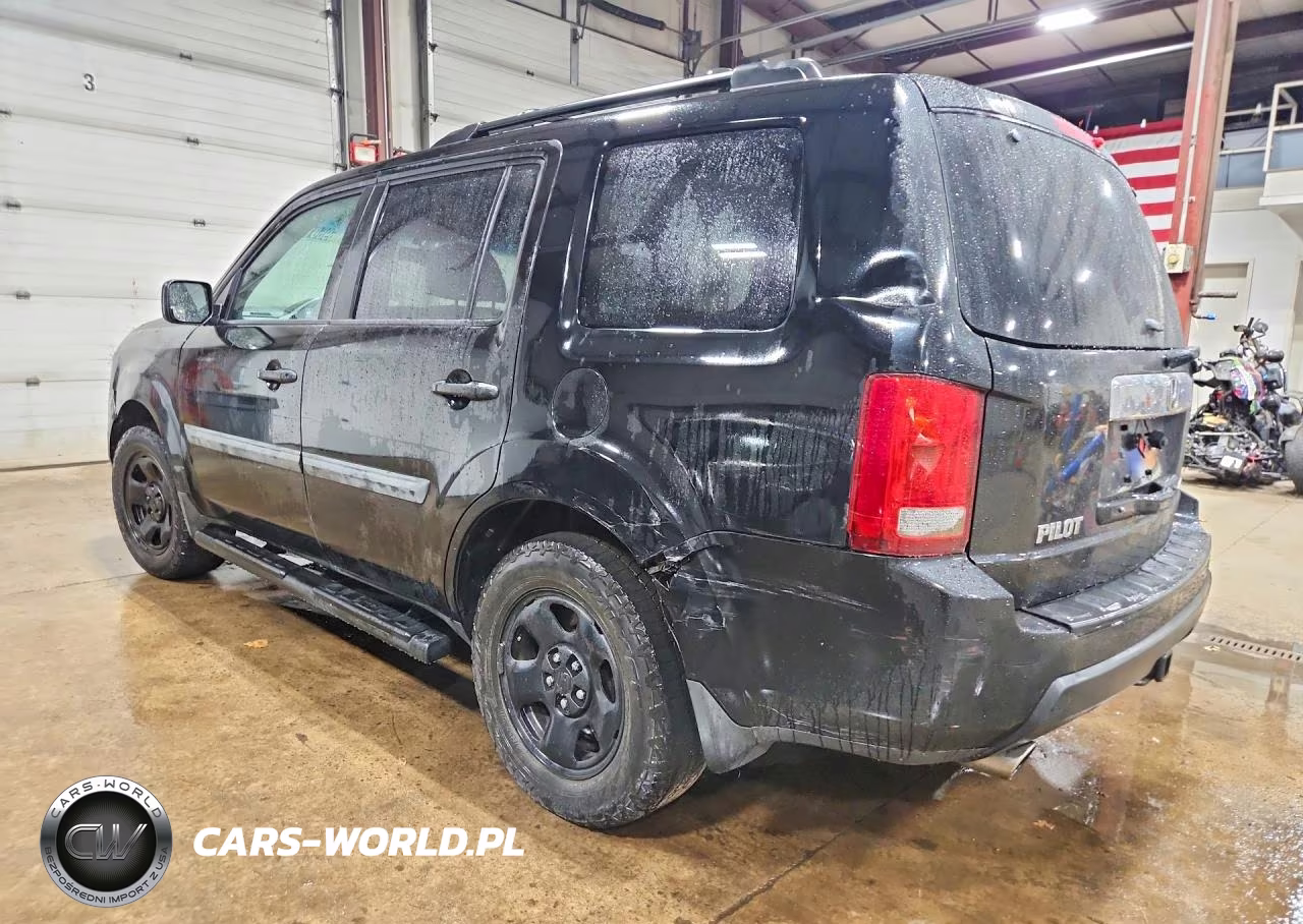 2011 Honda Pilot Lx VIN:5FNYF4H21BB039635 - 2