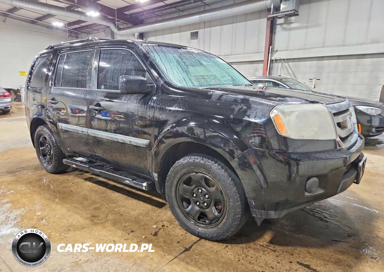 2011 Honda Pilot Lx VIN:5FNYF4H21BB039635 - 4