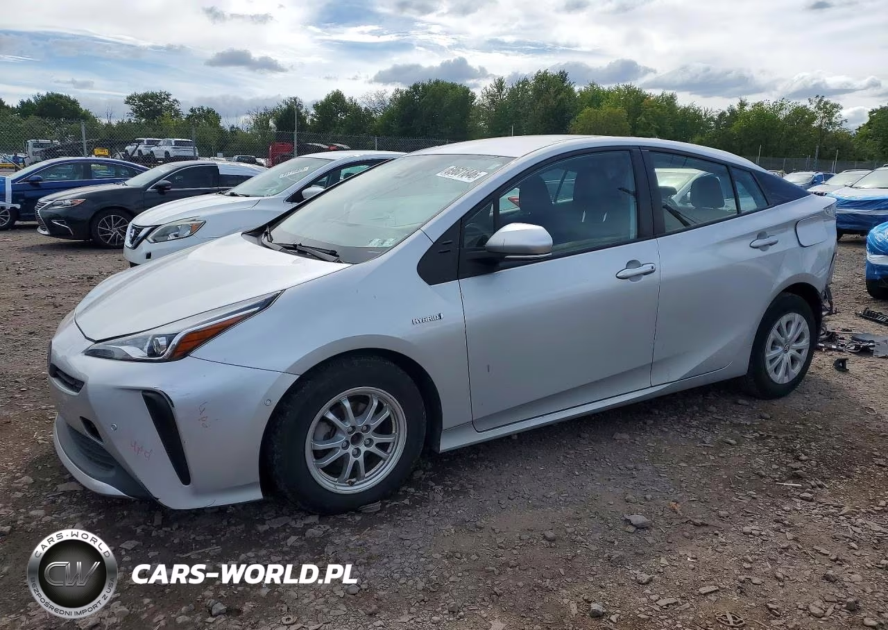 2021 Toyota Prius Le VIN:JTDKAMFU0M3140562 - 1