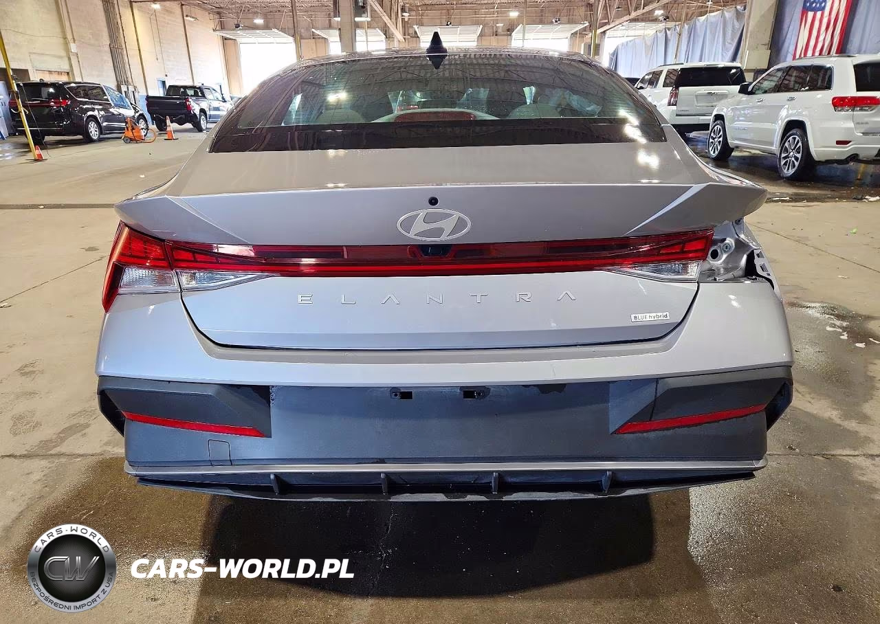 2026 Hyundai Elantra Hybrid Blue VIN:KMHLM4DJ5TU189507 - 6