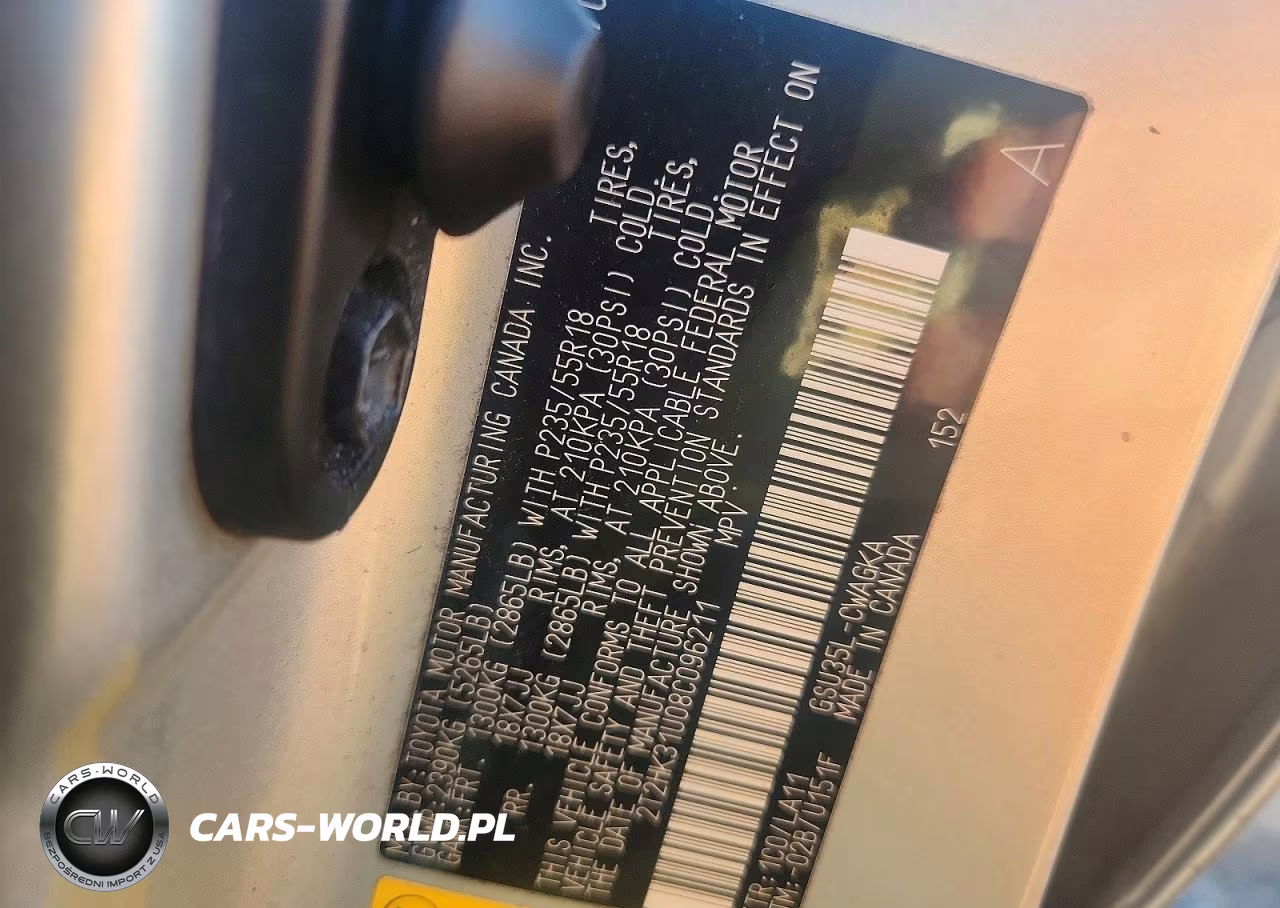 2008 Lexus Rx 350 VIN:2T2HK31U08C096211 - 13