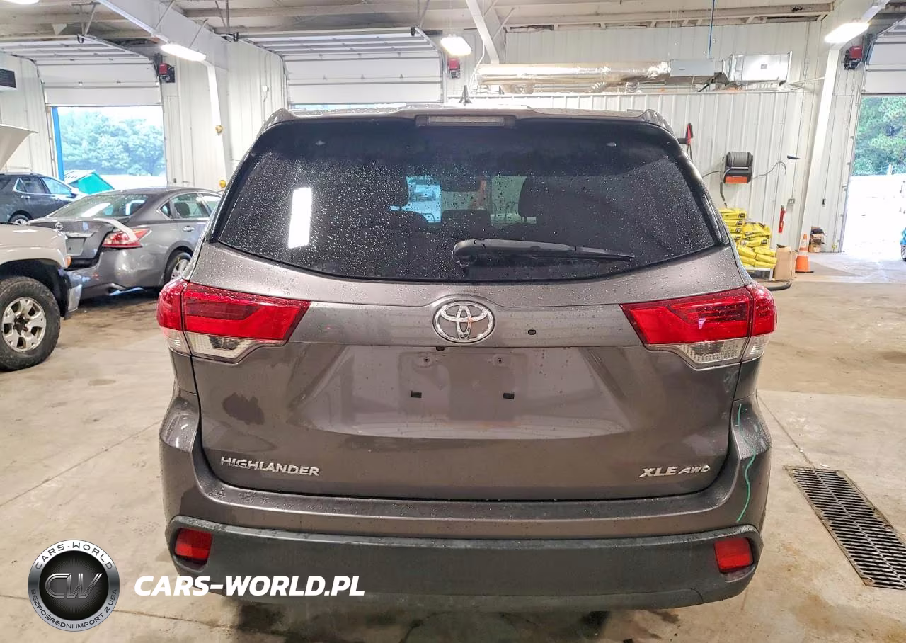 2019 Toyota Highlander Xle VIN:5TDJZRFH2KS706687 - 6