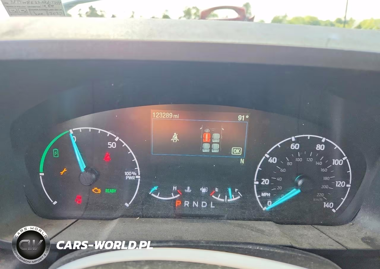 2022 Ford Maverick Xl VIN:3FTTW8E32NRA17354 - 9