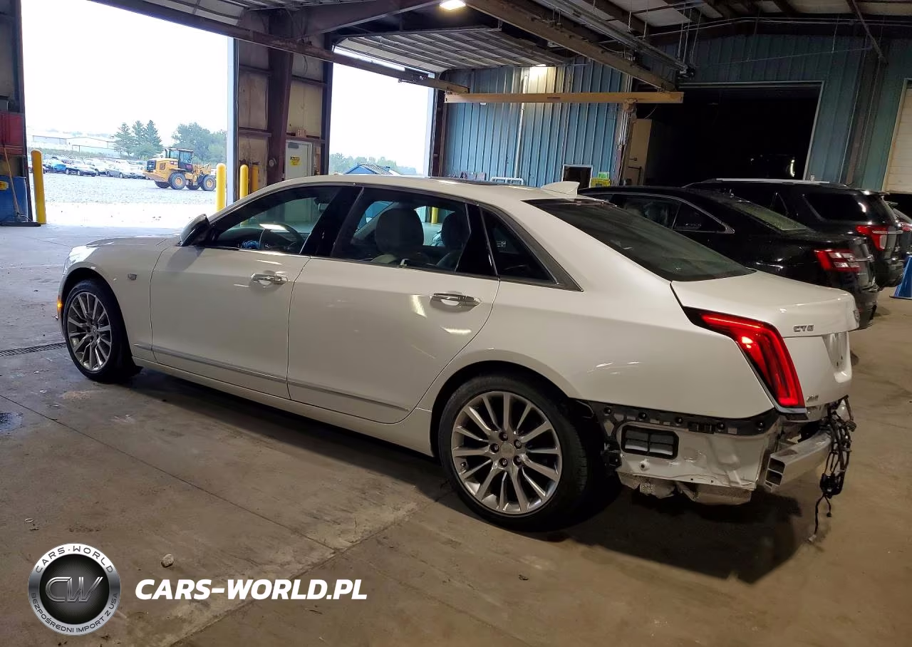 2018 Cadillac Ct6 Luxury VIN:1G6KD5RSXJU111313 - 2