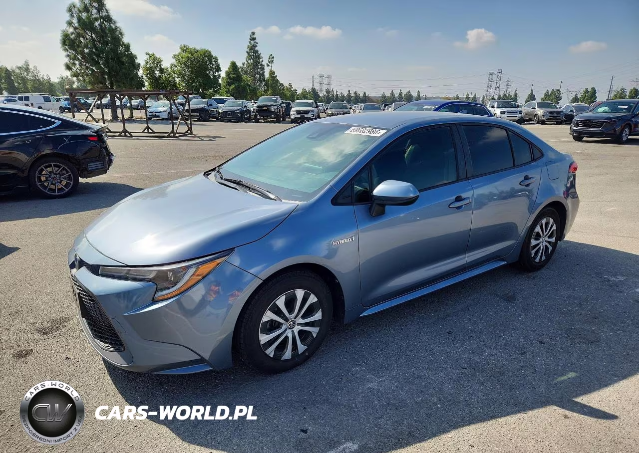 2020 Toyota Corolla Le VIN:JTDEBRBE6LJ008485 - 1