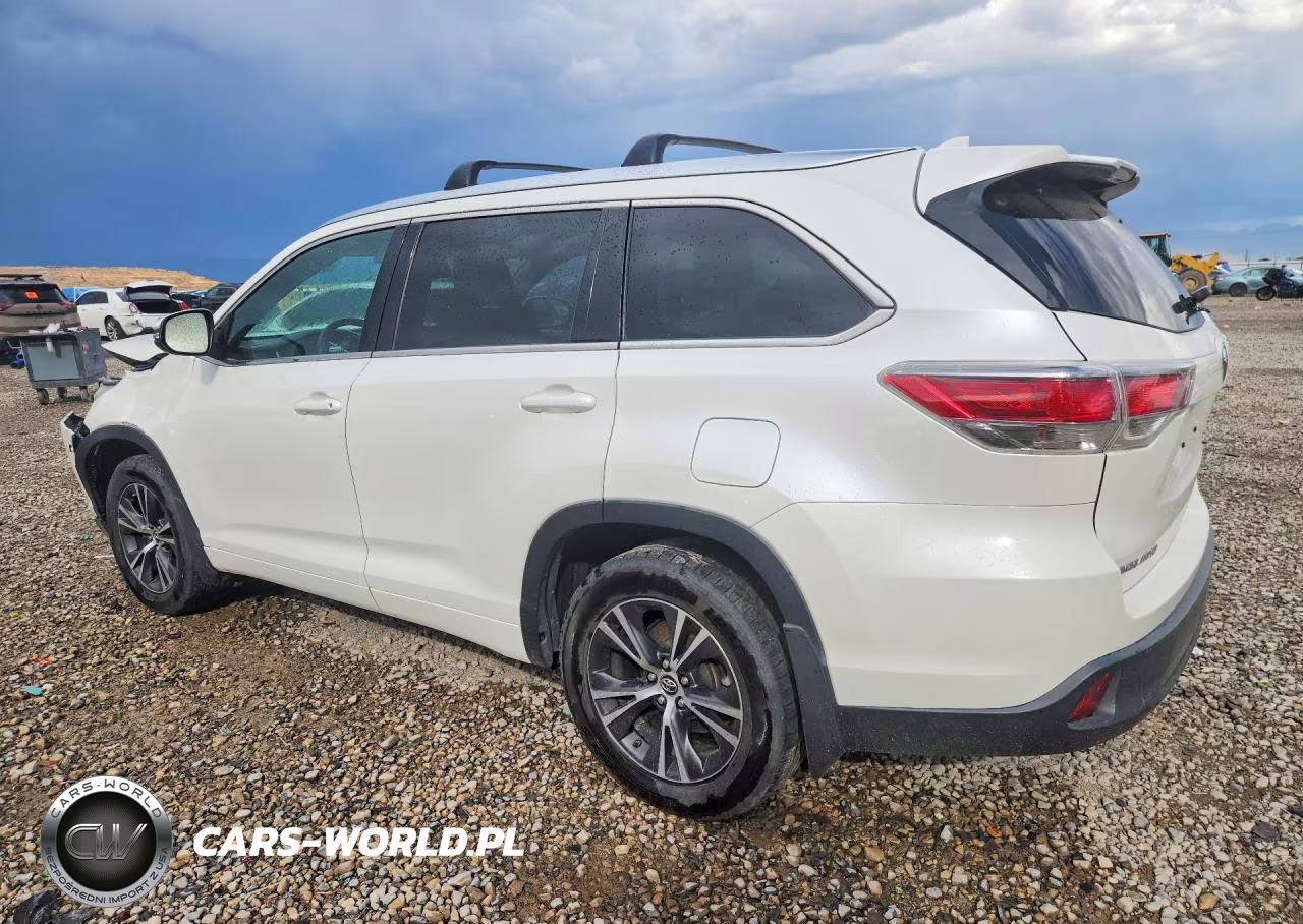 2016 Toyota Highlander Xle VIN:5TDJKRFH3GS331274 - 2