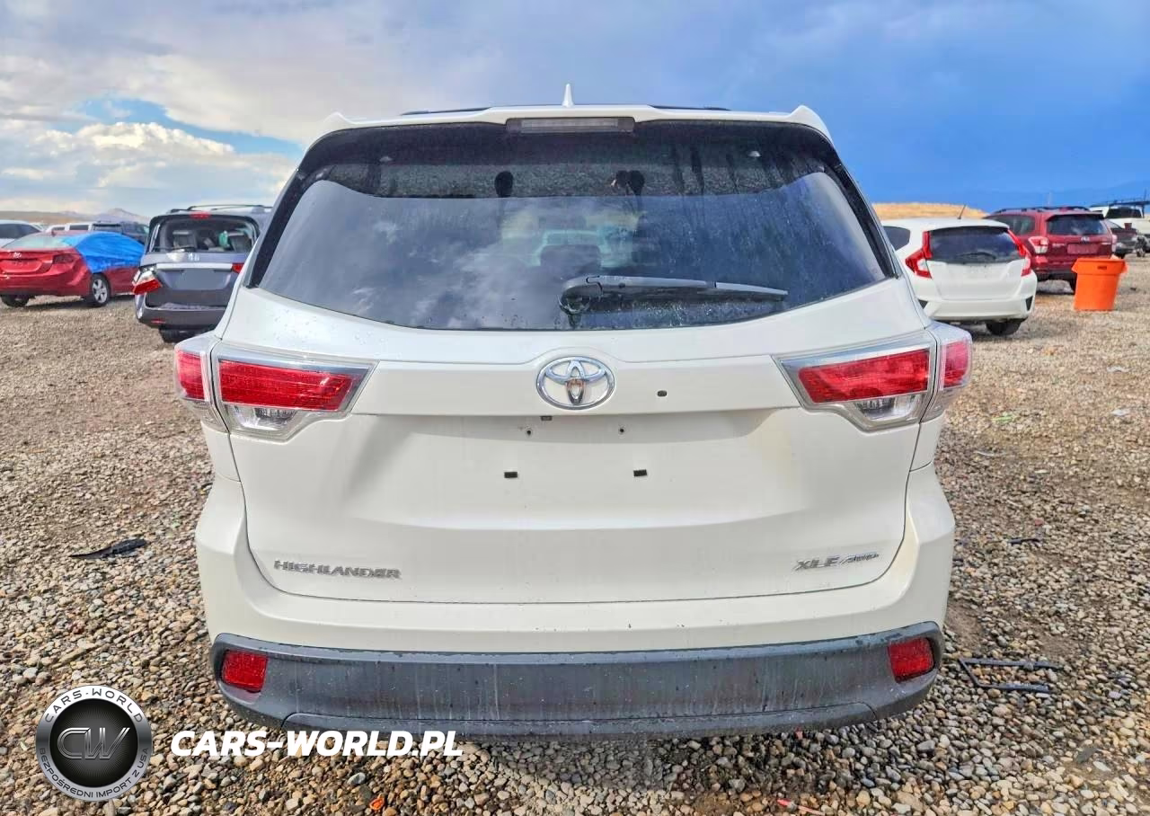 2016 Toyota Highlander Xle VIN:5TDJKRFH3GS331274 - 6