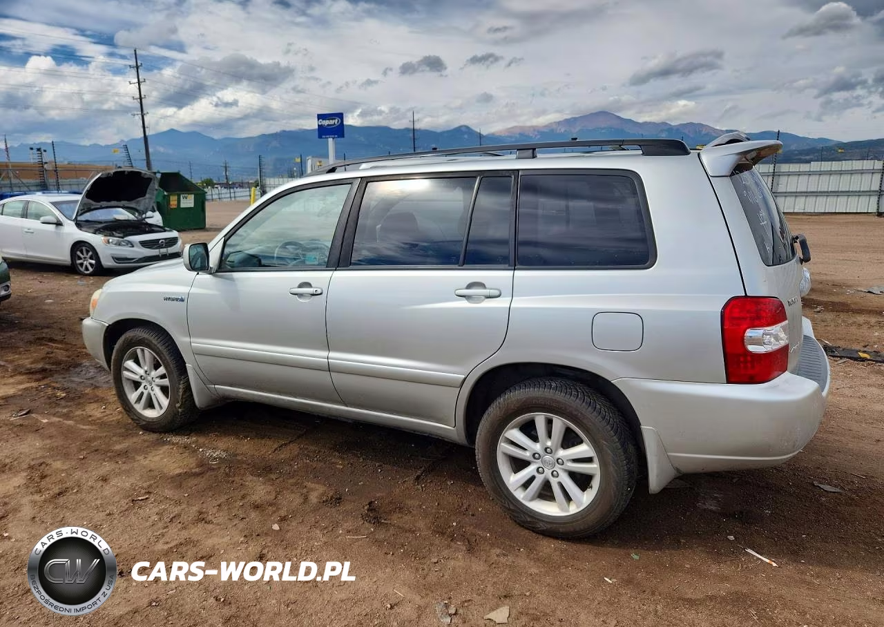 2007 Toyota Highlander Hybrid VIN:JTEEW21A070038079 - 2