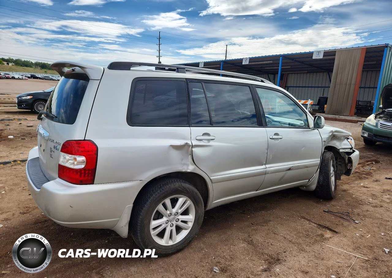 2007 Toyota Highlander Hybrid VIN:JTEEW21A070038079 - 3