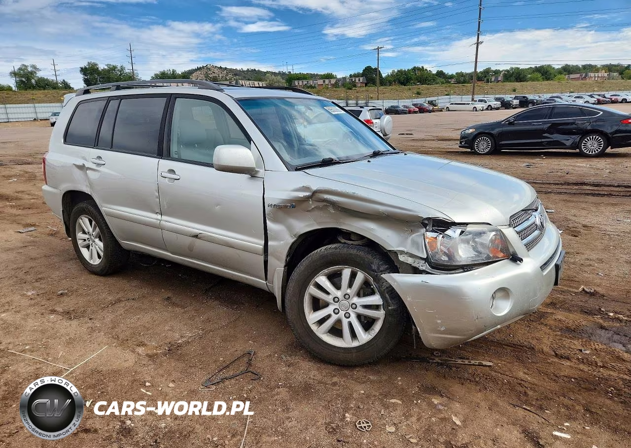2007 Toyota Highlander Hybrid VIN:JTEEW21A070038079 - 4