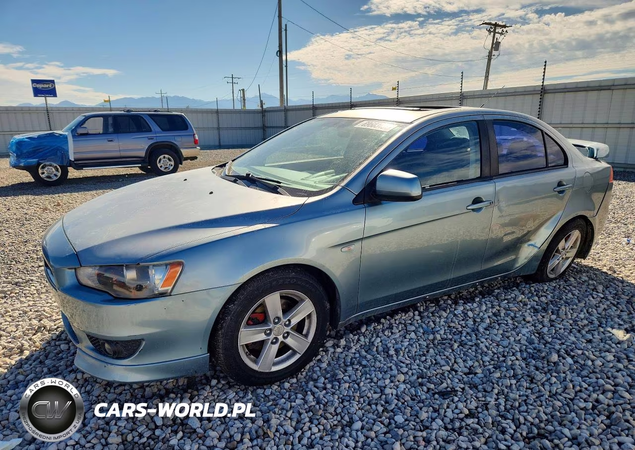 2008 Mitsubishi Lancer Gts VIN:JA3AU86U98U009316 - 1