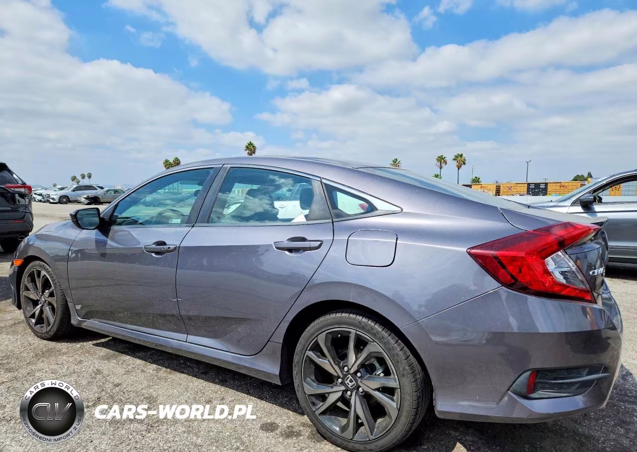 2021 Honda Civic Sport VIN:19XFC2F81ME201624 - 2