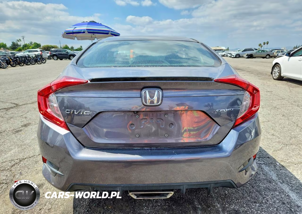 2021 Honda Civic Sport VIN:19XFC2F81ME201624 - 6