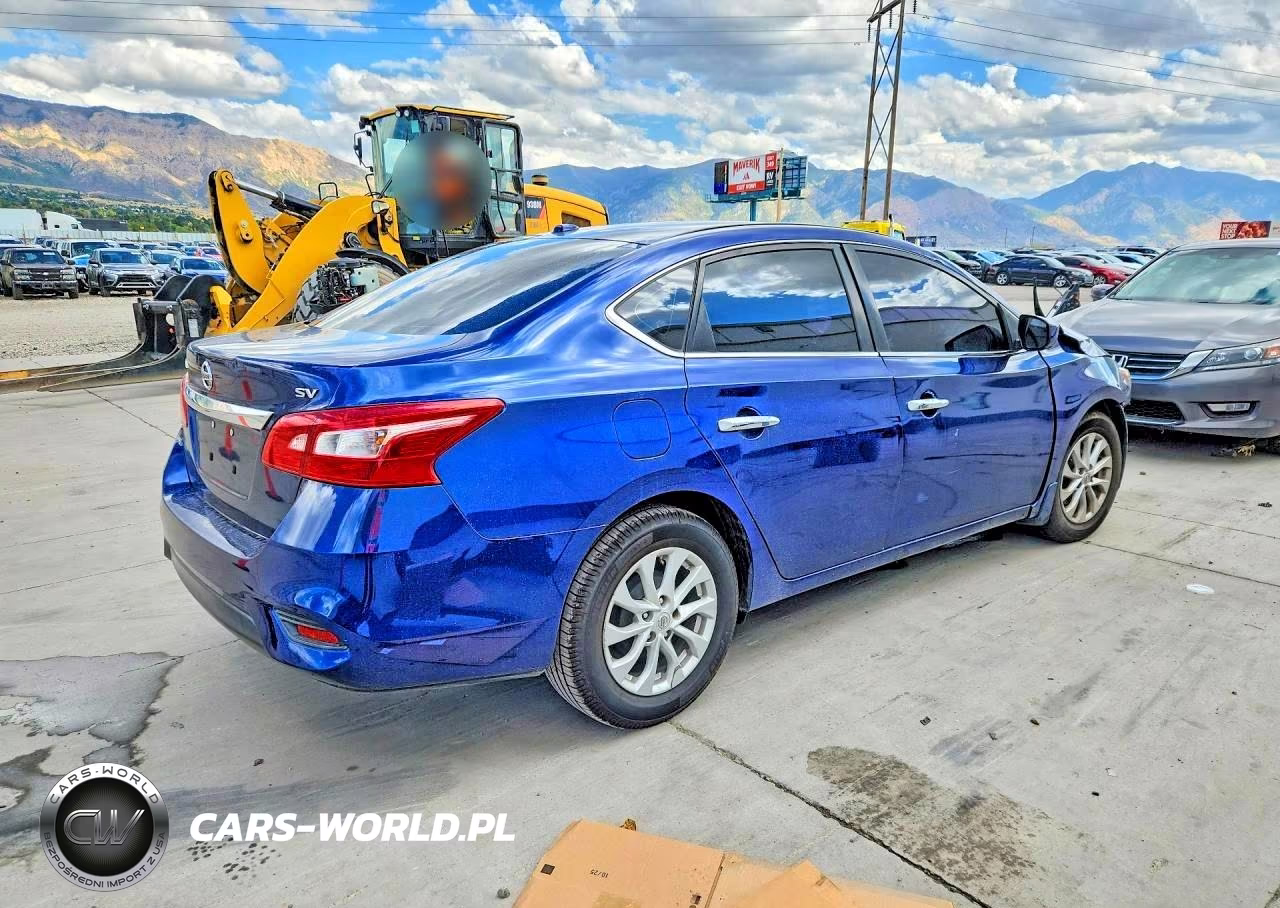 2019 Nissan Sentra Sv VIN:3N1AB7AP5KY283445 - 3