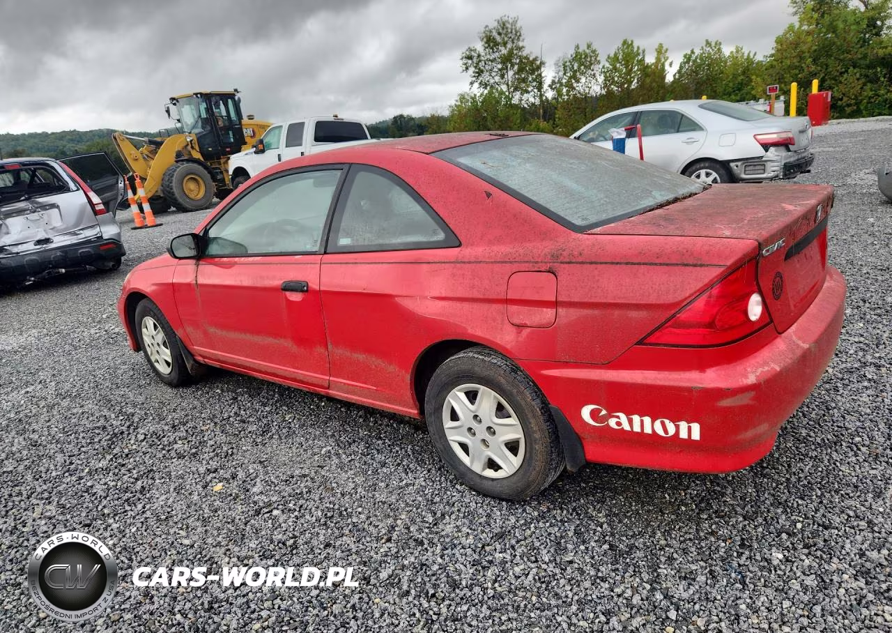 2004 Honda Civic Dx Vp VIN:1HGEM22104L048146 - 2